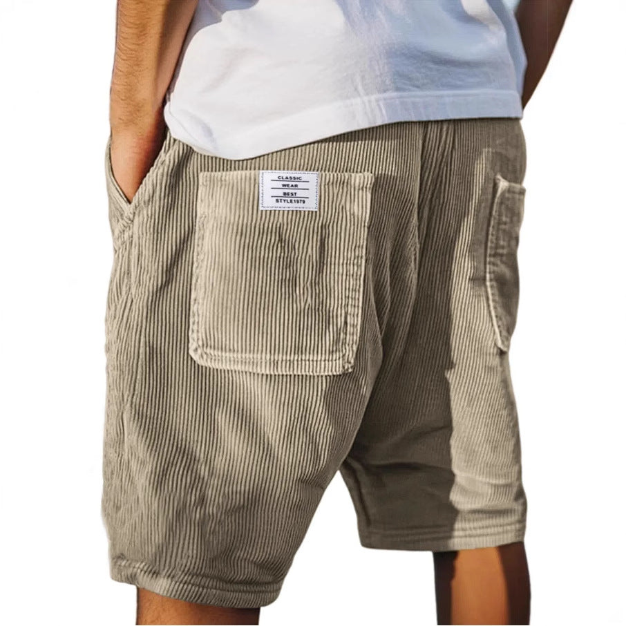 Rupert | Relaxed Textured Casual Shorts