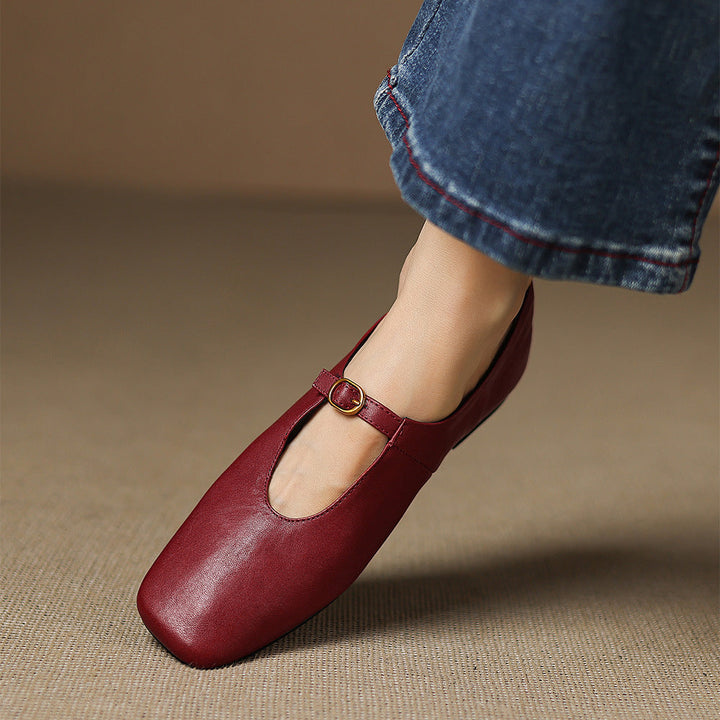 Eleanor | T-Strap Mary Jane Flats