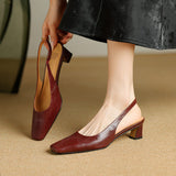 Marion Reeve | Refined Slingback Heels