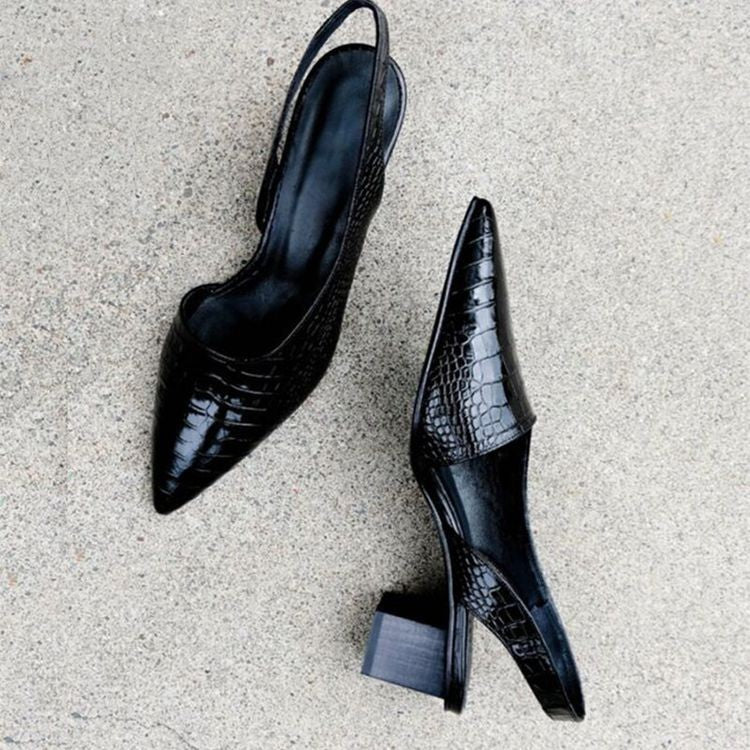 Gwendolyn | Elegant Pointed Slingbacks