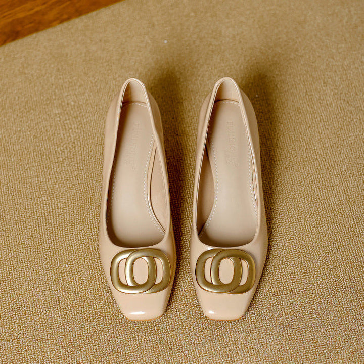Leona | Elegant Block-Heel Pumps