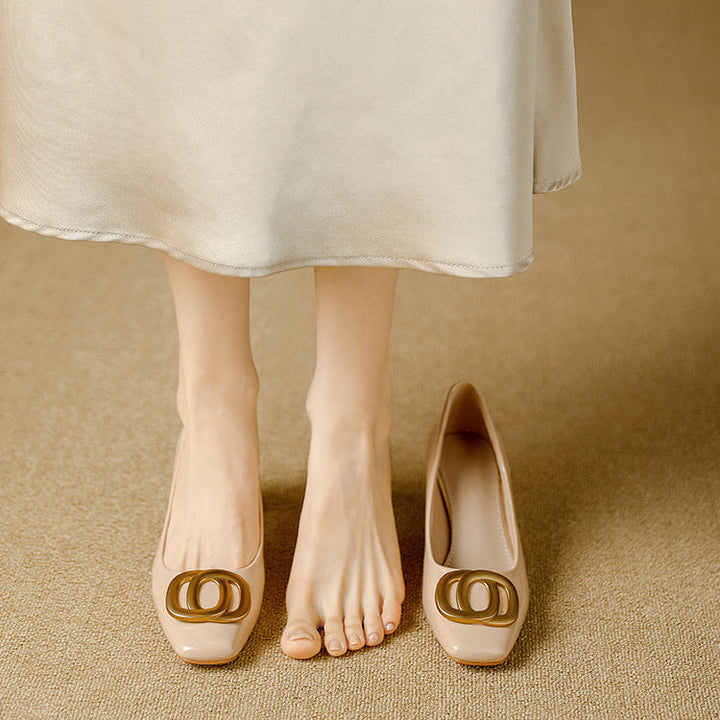 Leona | Elegant Block-Heel Pumps