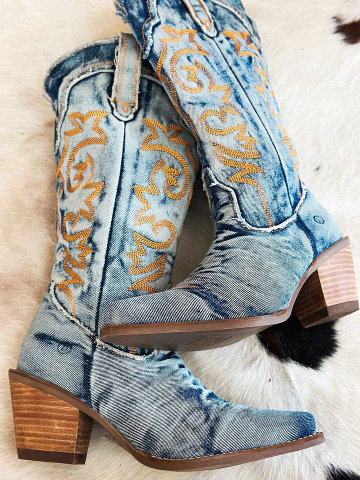 Adelaide | Tall Western Cowboy Boots