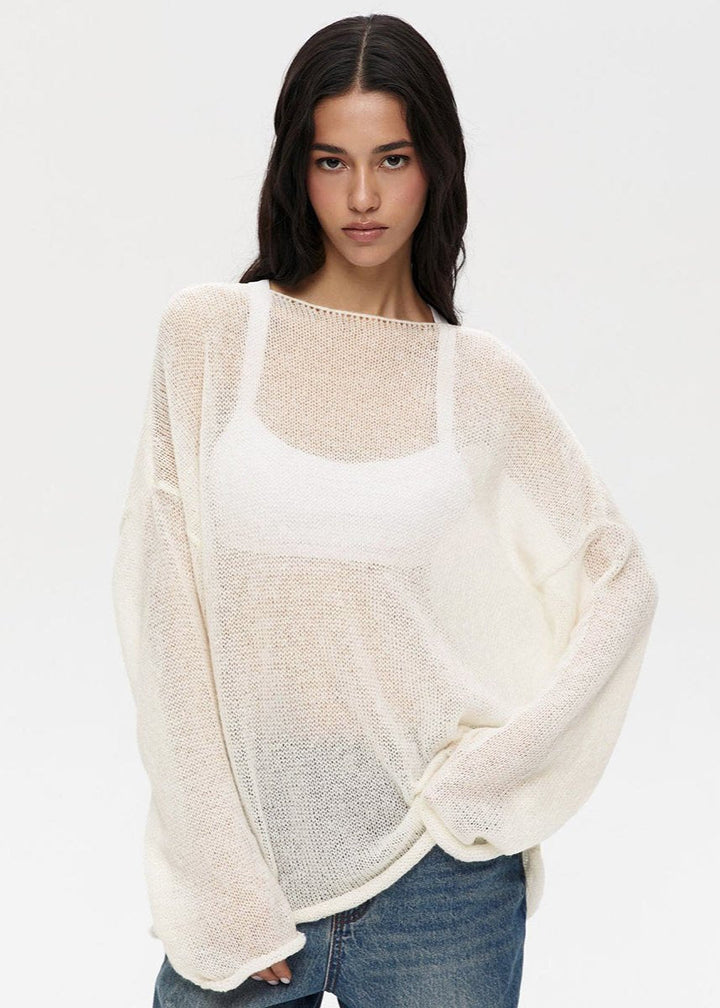 Adelia | Airy Open-Knit Jumper
