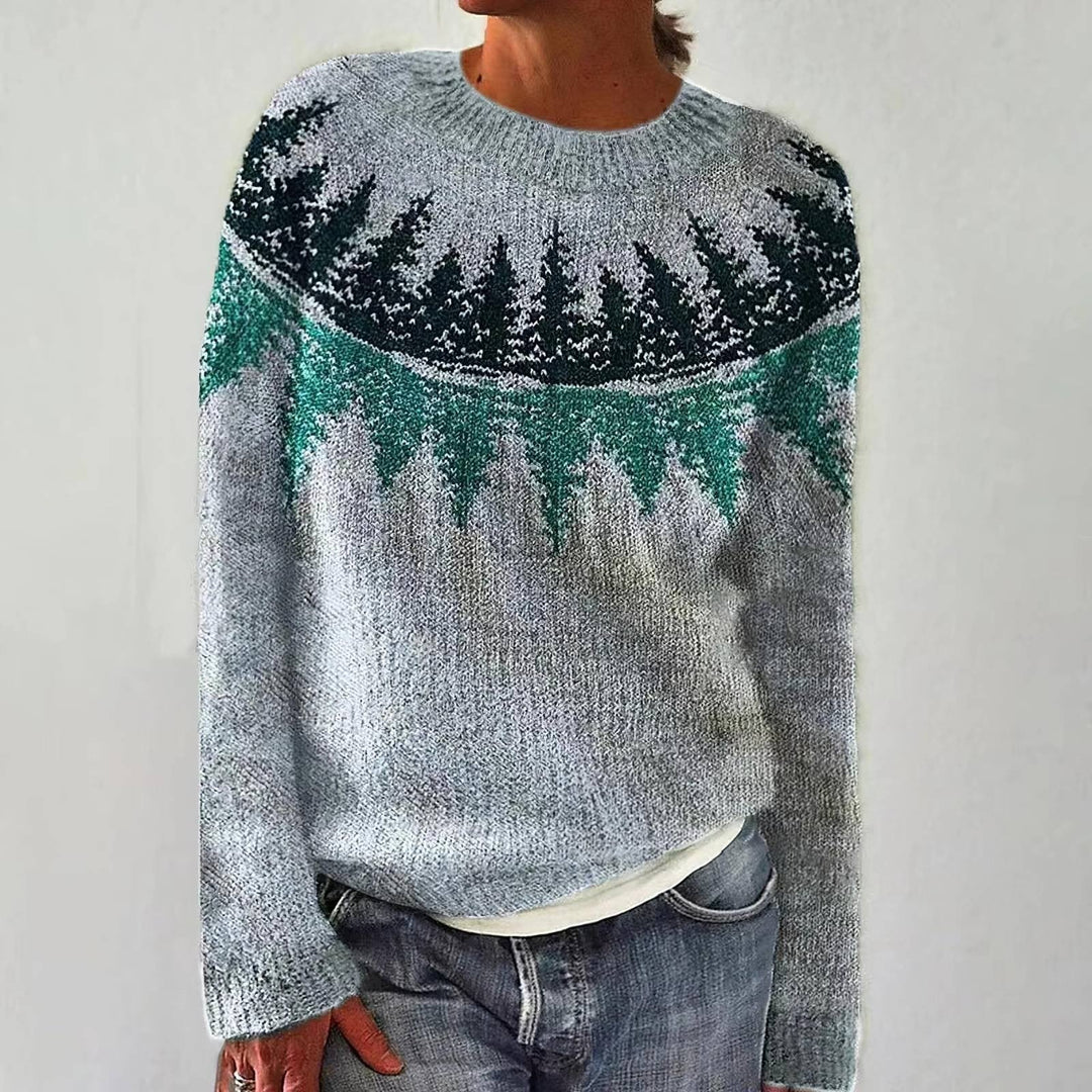 Sonja | Alpine Forest Knit Jumper