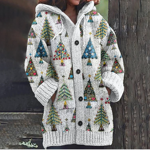 Holly | Cosy Hooded Cardigan