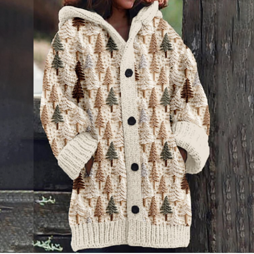 Holly | Cosy Hooded Cardigan