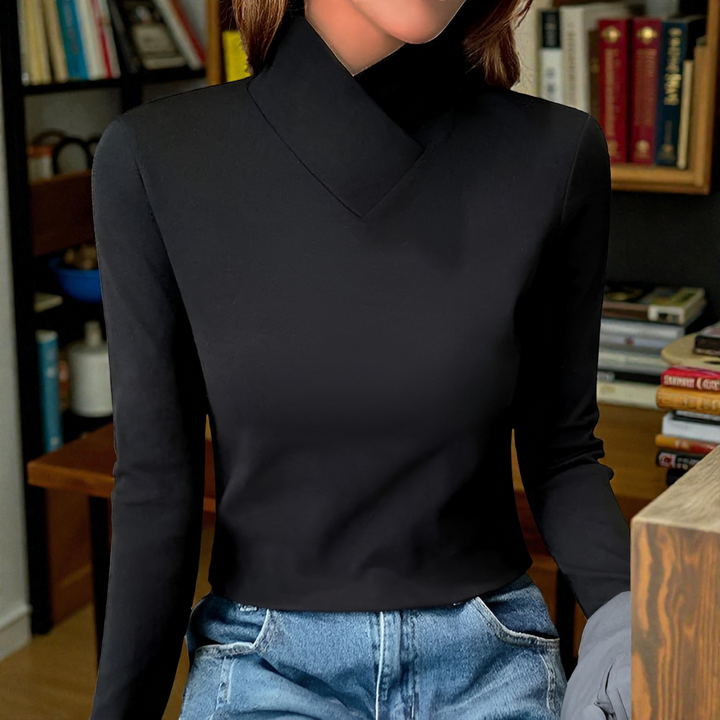 Lisette | Refined Turtleneck Top
