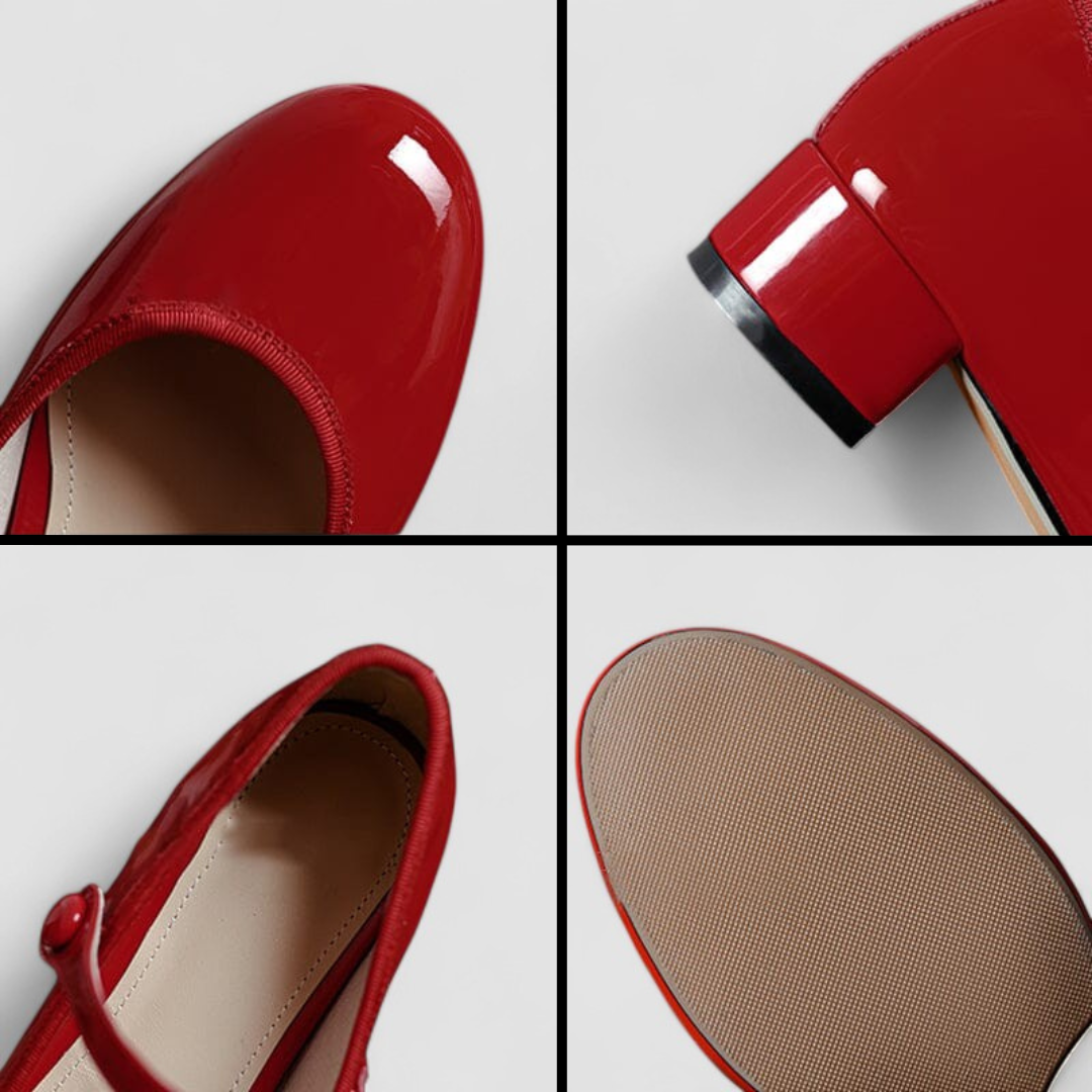 Belinda | Refined Block-Heel Mary Janes