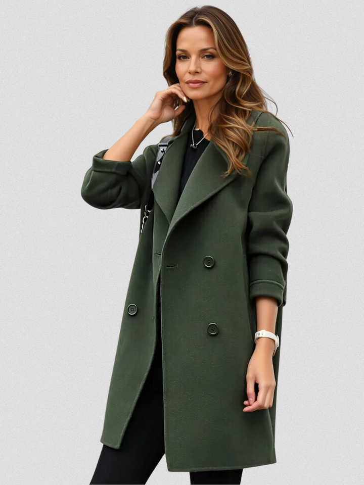 Ophelia | Refined Double-Breasted Coat