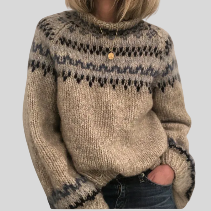 Solveig | Nordic Patterned Sweater