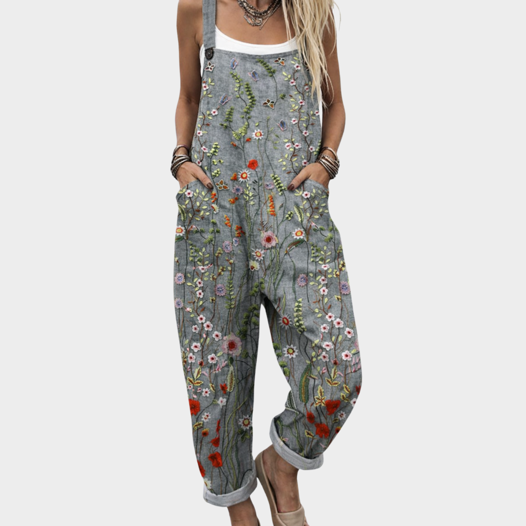 Halcyon | Relaxed Wildflower Jumpsuit