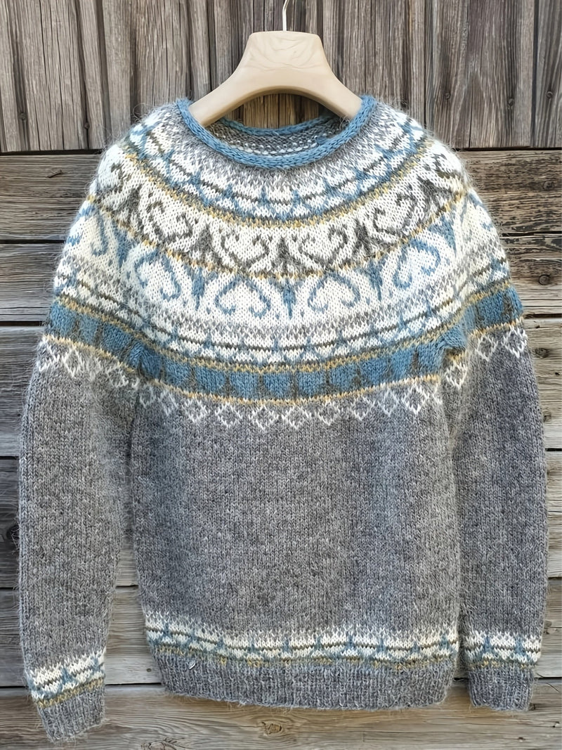 Brenda | Nordic Patterned Jumper