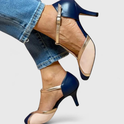 Rachel | Elegant T-Strap Heels
