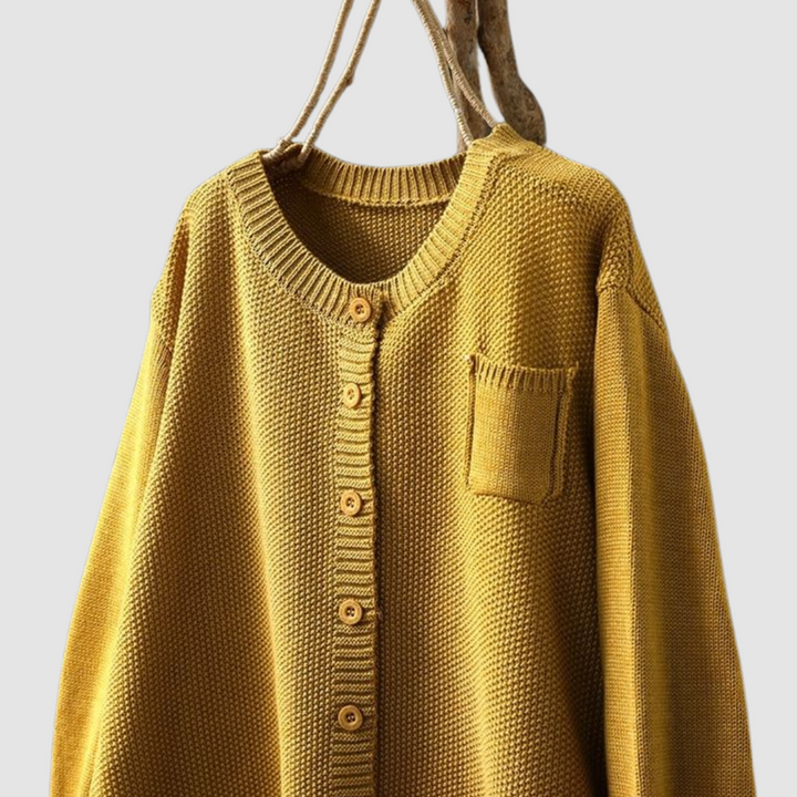 Lavinia | Relaxed Button-Up Cardigan