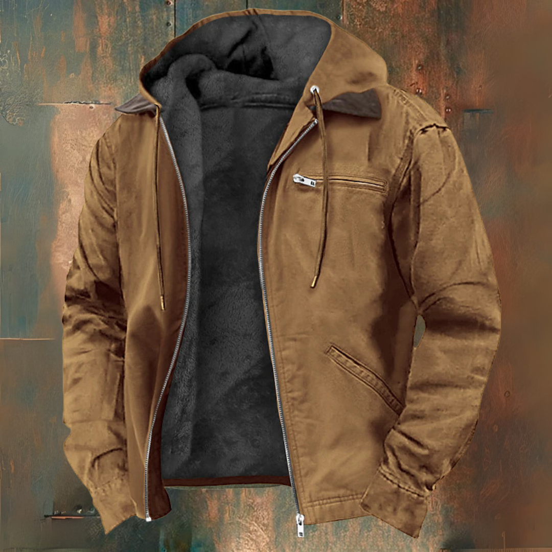 Callahan | Rugged Hooded Zip Jacket