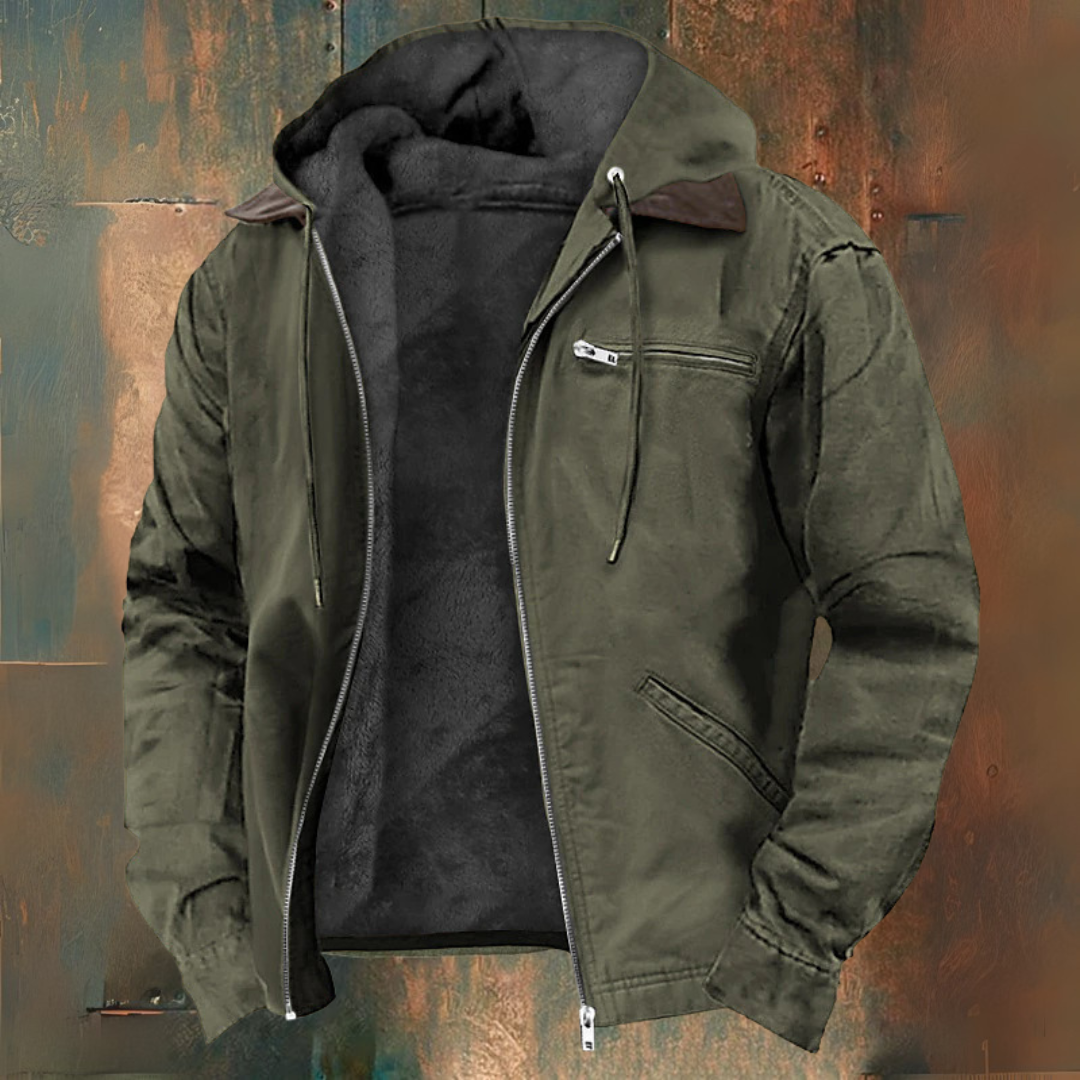 Callahan | Rugged Hooded Zip Jacket