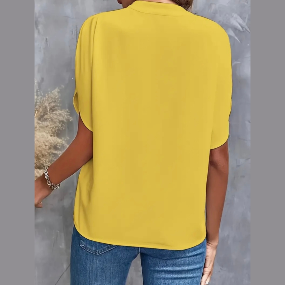 Eloise | Elegant V-Neck Blouse