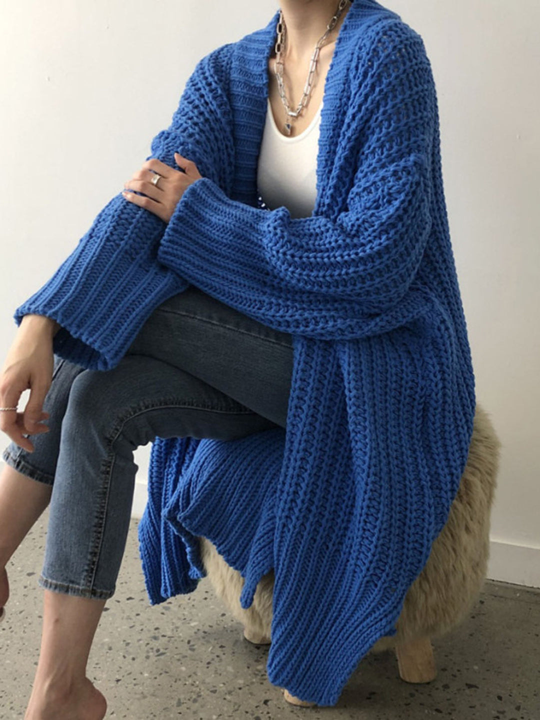 Bernice | Oversized Chunky Knit Cardigan