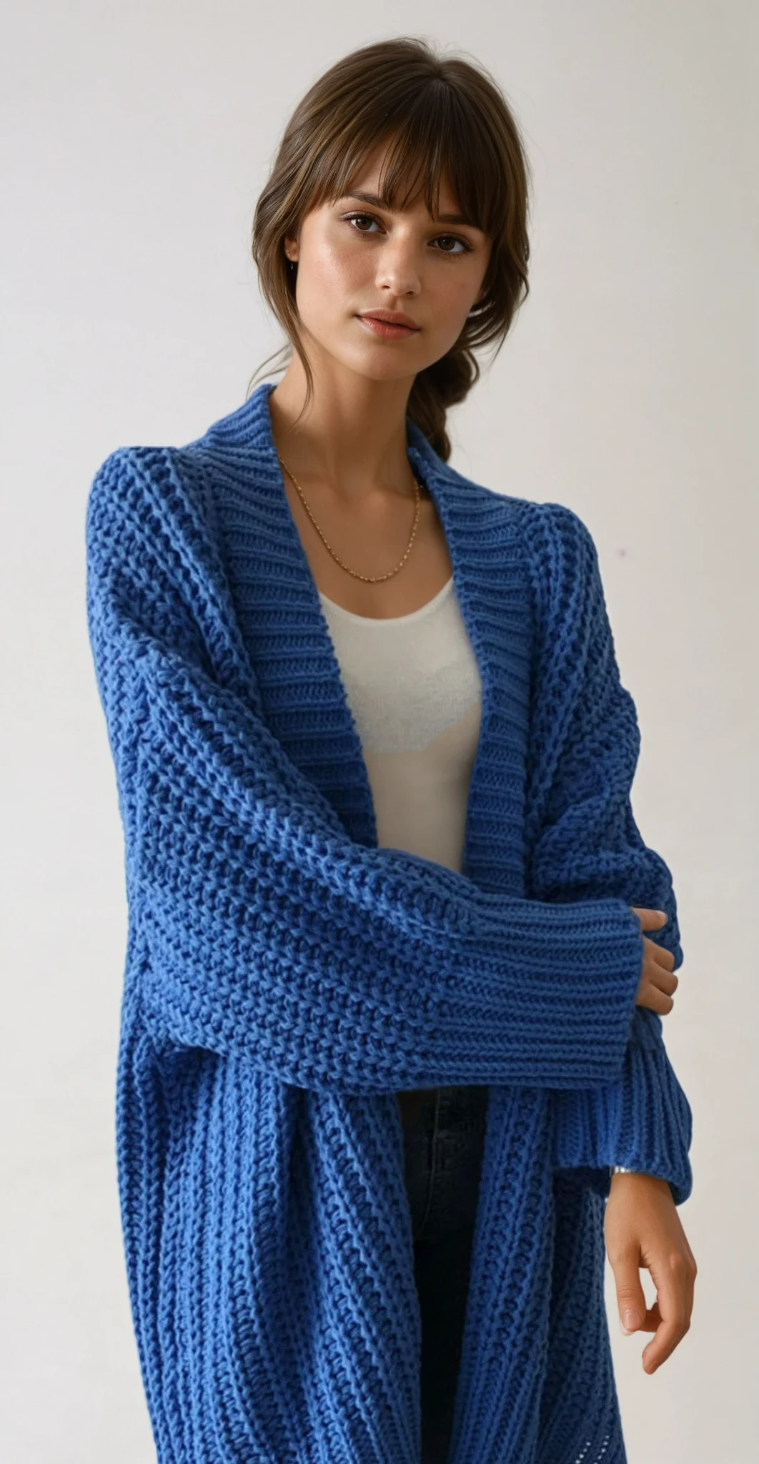 Bernice | Oversized Chunky Knit Cardigan