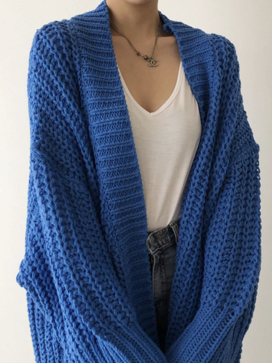 Bernice | Oversized Chunky Knit Cardigan