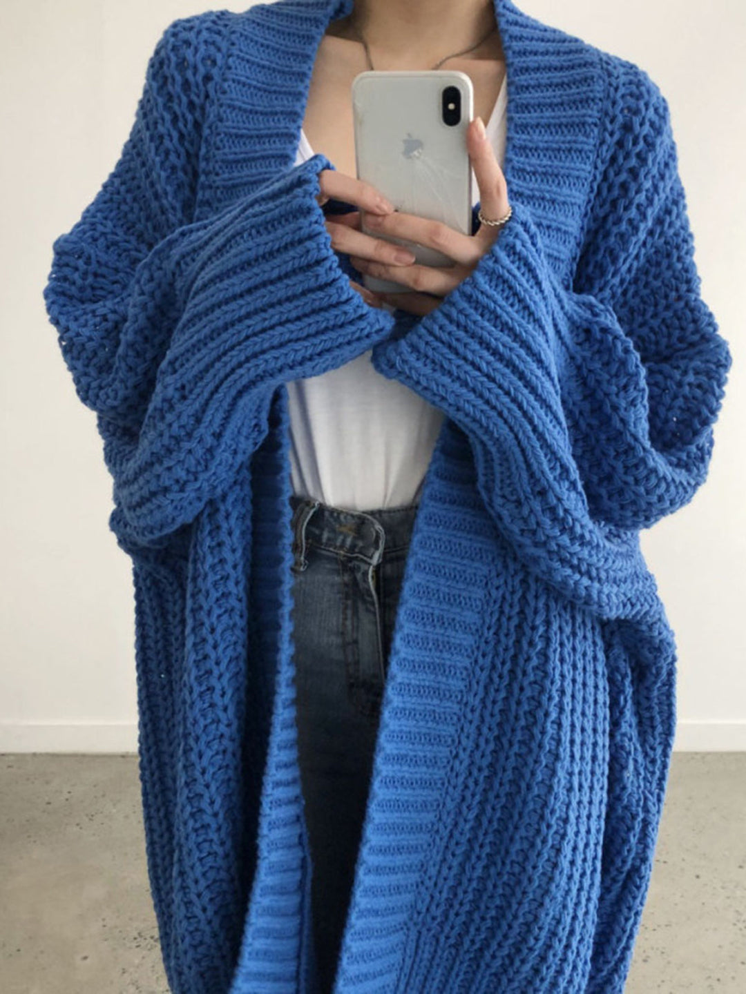 Bernice | Oversized Chunky Knit Cardigan
