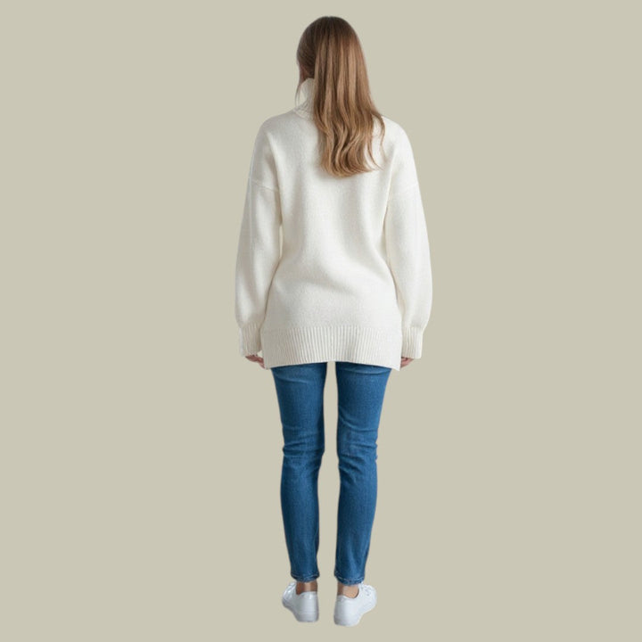 Adrienne | Relaxed Roll-Neck Jumper