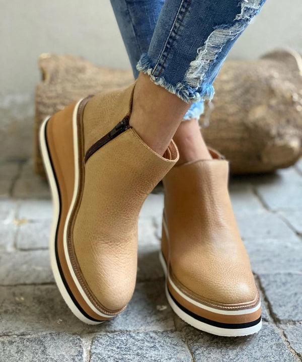 Gloria | Comfort Wedge Ankle Boots