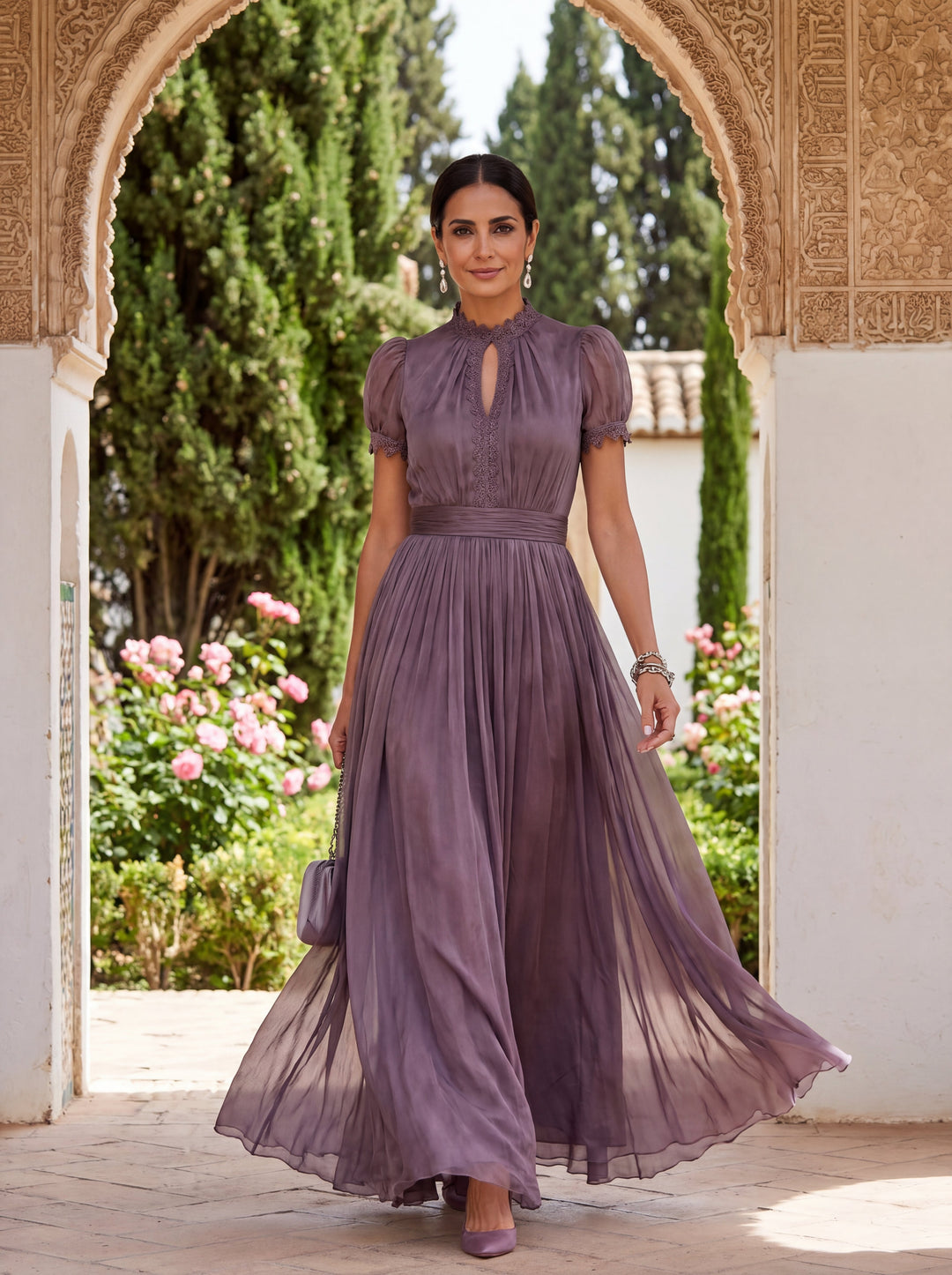 Evangeline | Flowing Evening Gown
