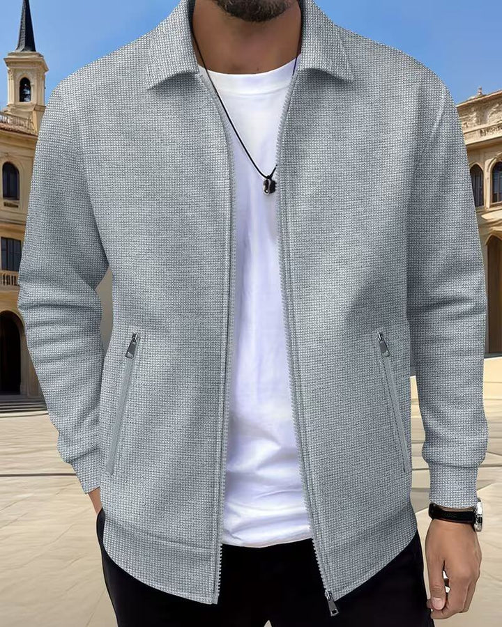 Warren | Refined Textured Zip Jacket