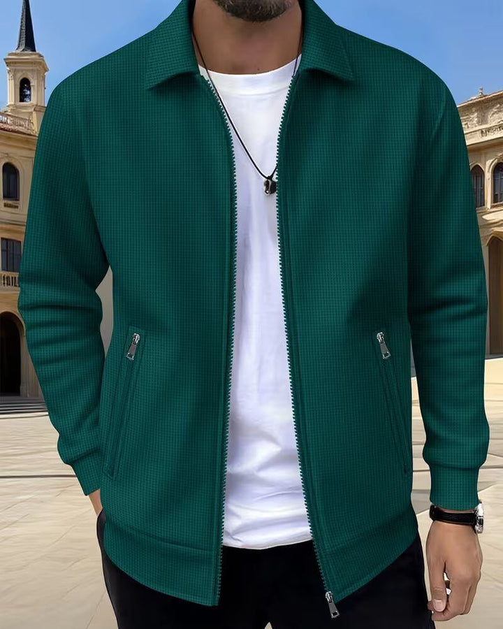 Warren | Refined Textured Zip Jacket