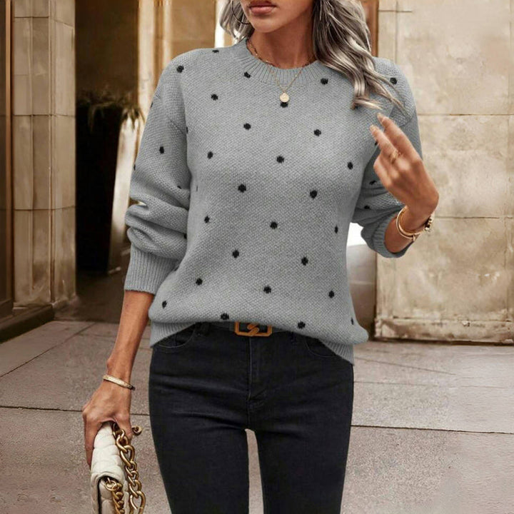 Winifred | Polka Dot Knit Jumper