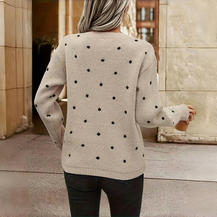 Winifred | Polka Dot Knit Jumper