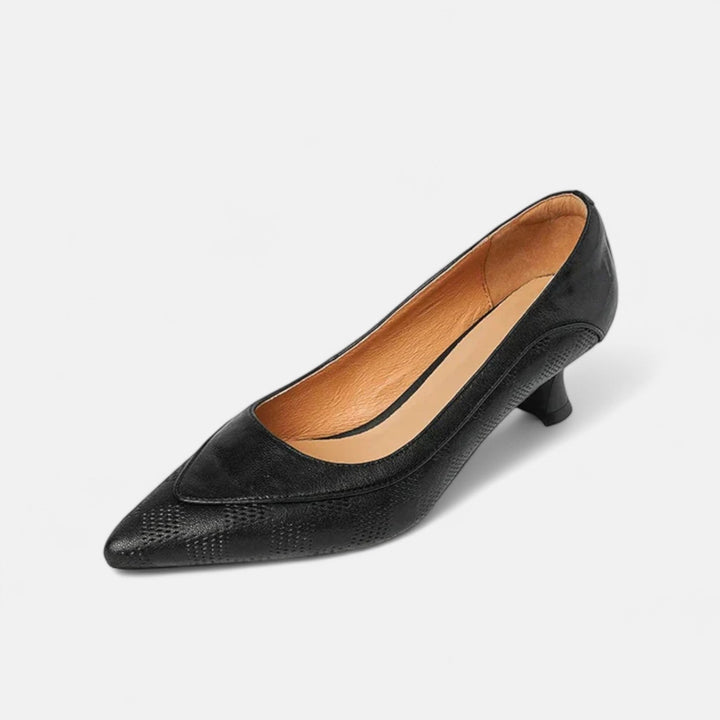 Colombe | Pointed Kitten-Heel Court Shoes
