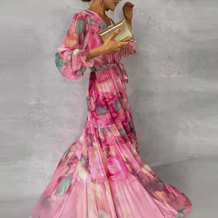Willow | Flowing Floral Maxi Dress