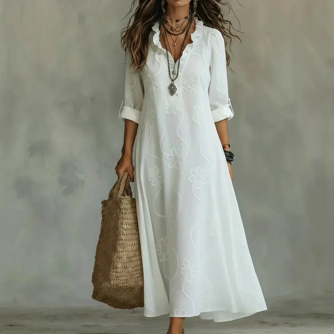 Guinevere | Flowing Floral Maxi Dress