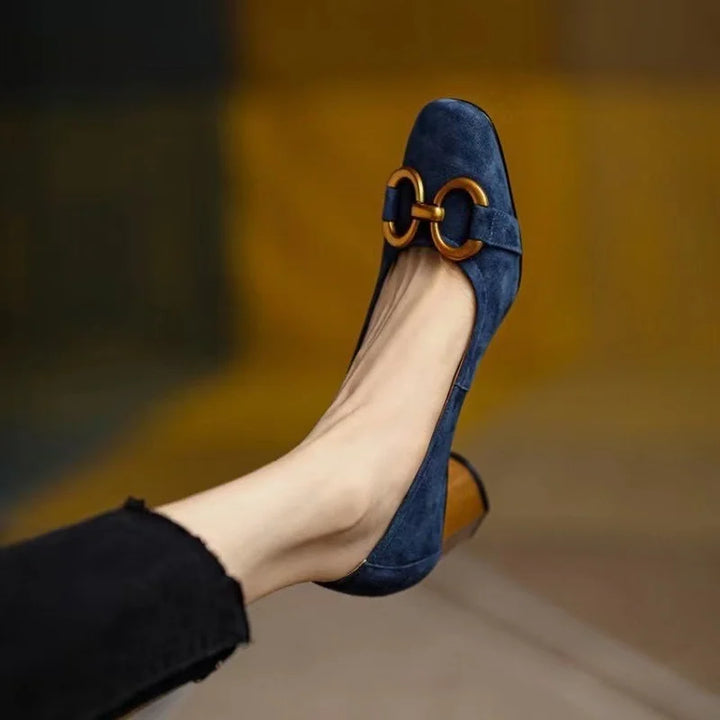 Eliana | Elegant Block-Heel Pumps