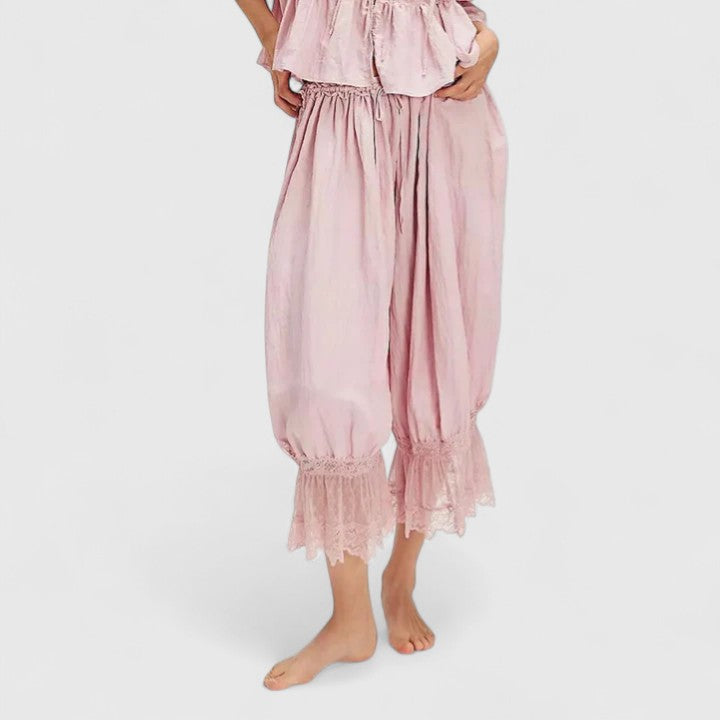Esme | Flowing Wide-Leg Trousers