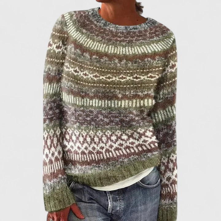 Solveig | Nordic Patterned Jumper