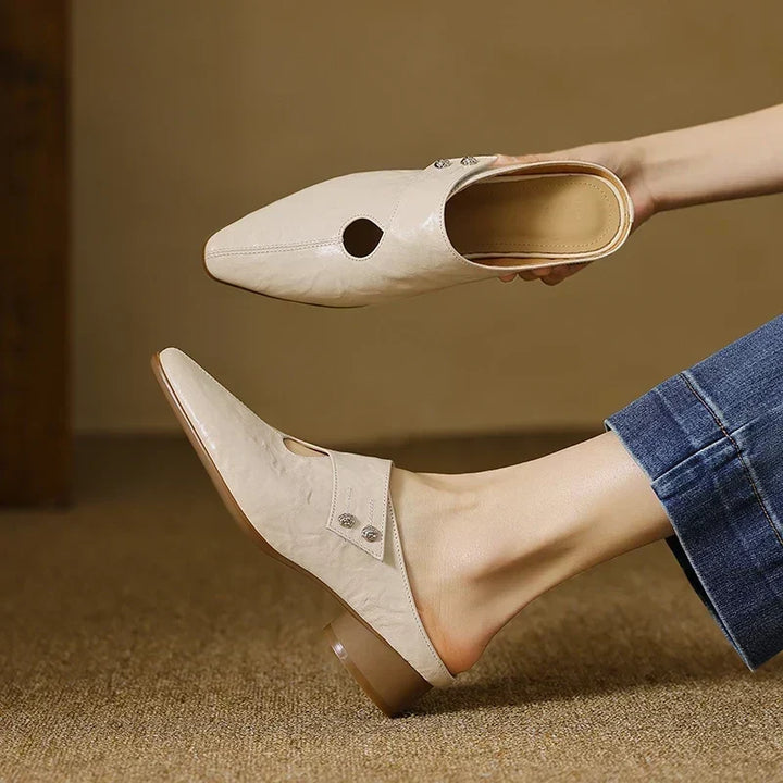 Fenella | Refined Slip-On Mules