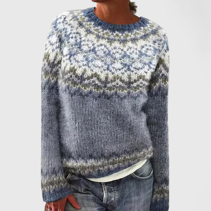 Solveig | Nordic Patterned Jumper