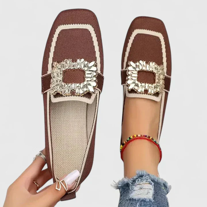 Grace | Embellished Slip-On Loafers