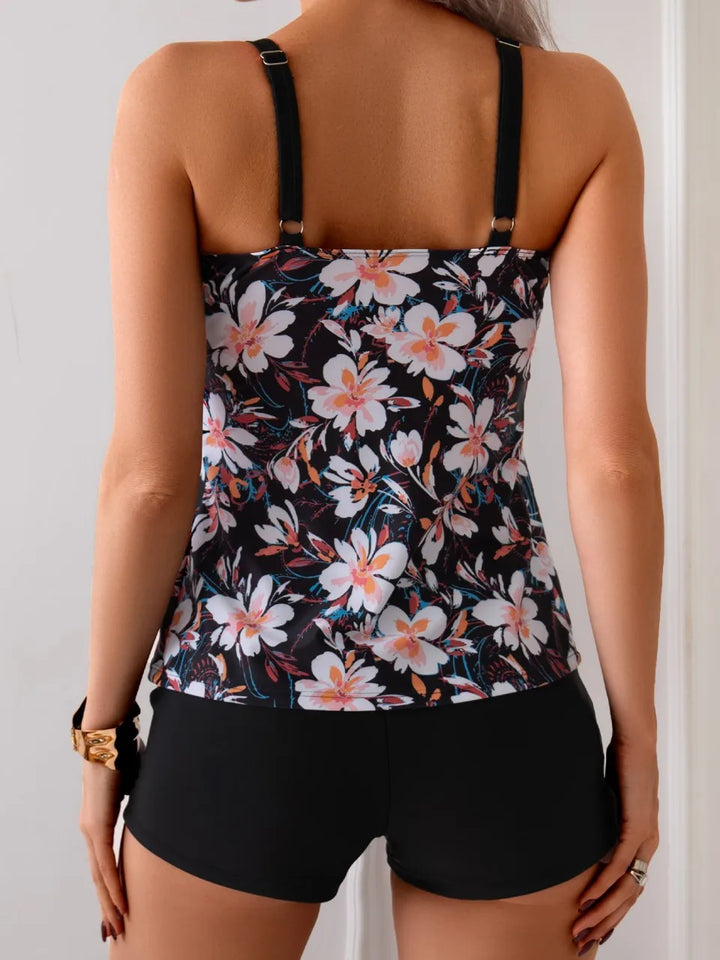 Lucille | Floral Two-Piece Swim Set