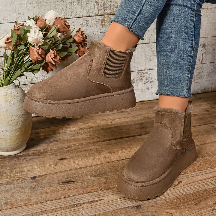 Felicity | Cosy Platform Ankle Boots