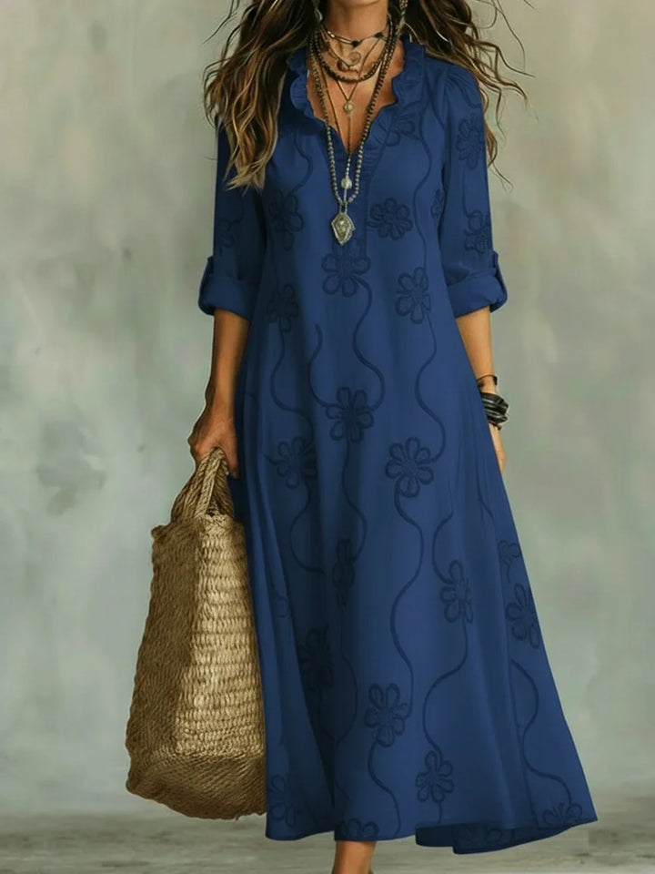 Guinevere | Flowing Floral Maxi Dress