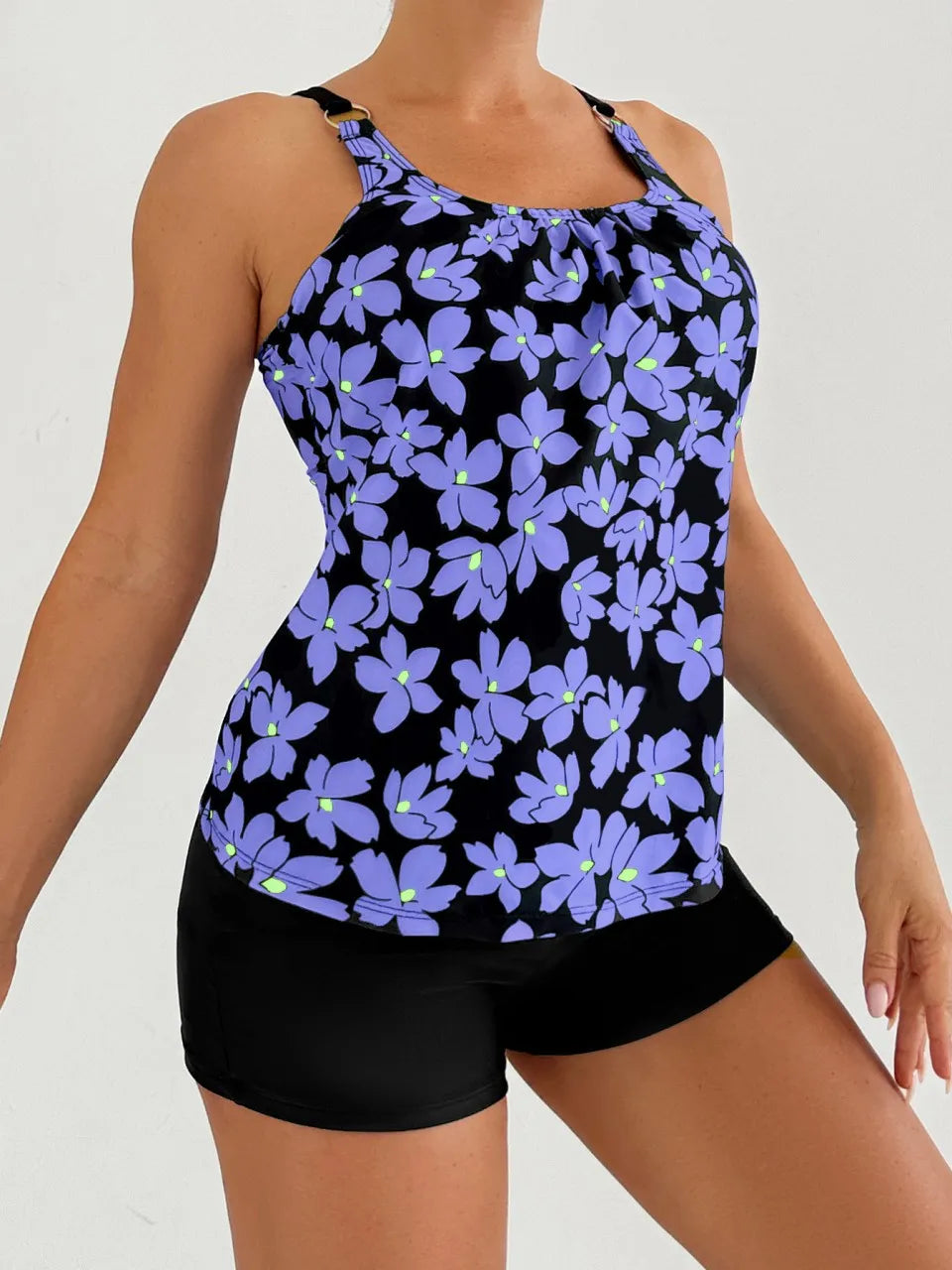 Lucille | Floral Two-Piece Swim Set