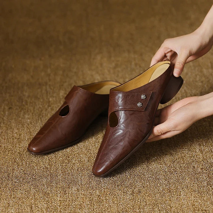 Fenella | Refined Slip-On Mules