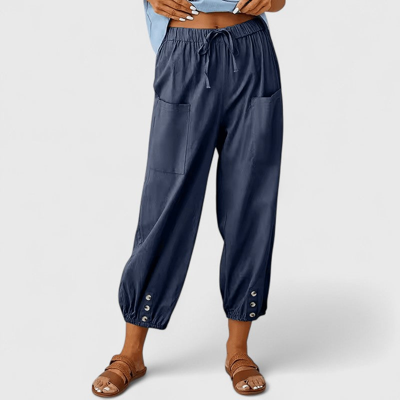 Brynn | Relaxed Cropped Trousers