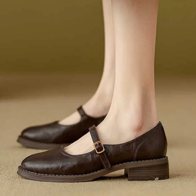 Dorothea | Classic Buckle-Strap Mary Jane Shoes
