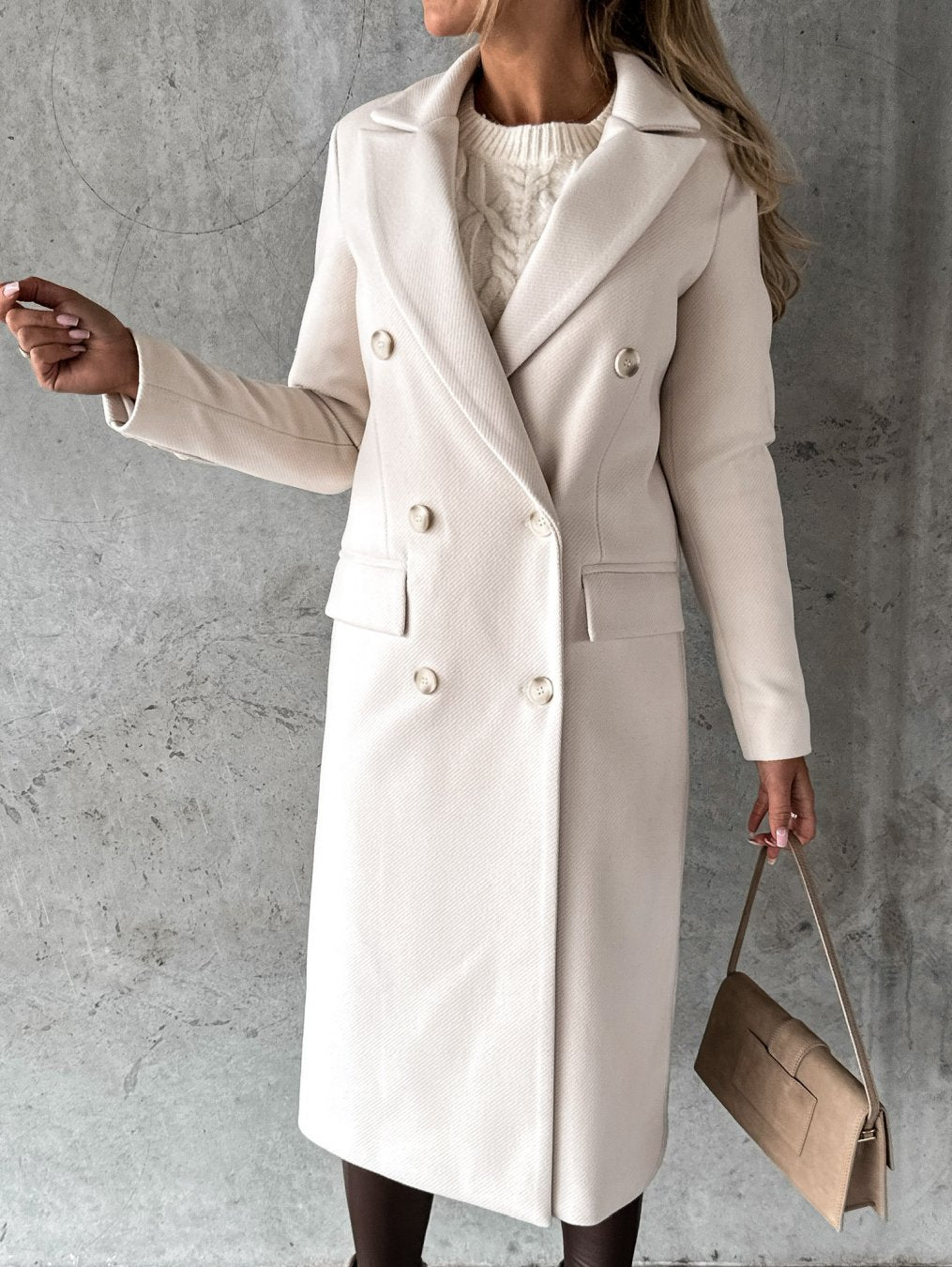 Noelle | Tailored Double-Breasted Coat